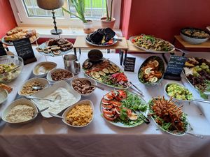 Brunch (2/3) at V-Cake Cafe in Dresden