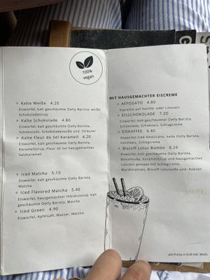 Sommerkarte (2024)  at V-Cake Cafe in Dresden