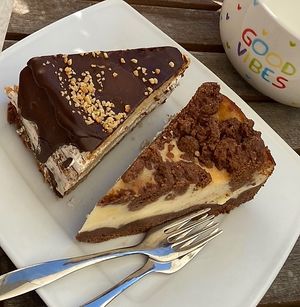   at V-Cake Cafe in Dresden