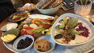 Breakfast for two. Must have.  at V-Cake Cafe in Dresden