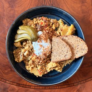 Bauernfrühstück  at V-Cake Cafe in Dresden