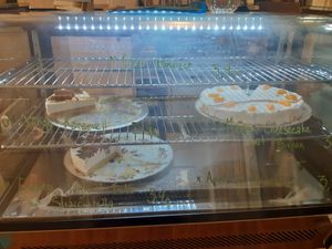 Selection of cakes (in the afternoon, usually more selection) at V-Cake Cafe in Dresden