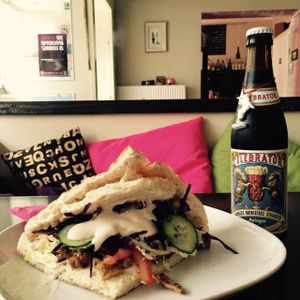 2013 original location - döner Kebab on thursdays  at Chaostheorie in Berlin