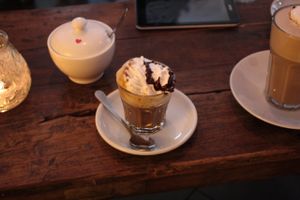 Irish Coffee at Chaostheorie in Berlin