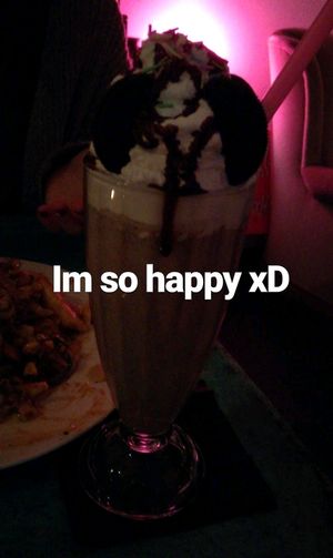 oreo milkshake at Chaostheorie in Berlin