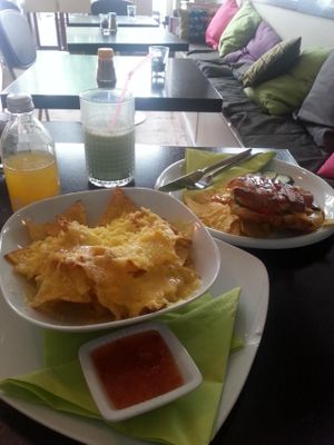 Scalloped Nachos  at Chaostheorie in Berlin