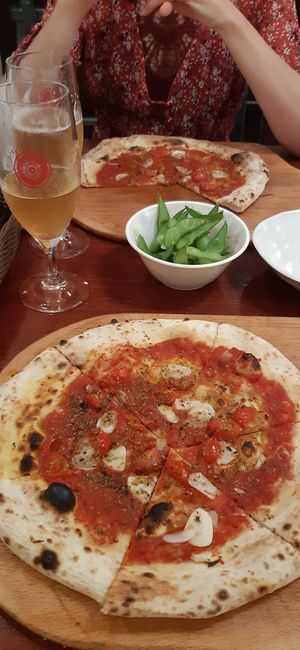 Marinara - edamame - bières artisanales at Oriental Brewing Higashiyama in Kanazawa