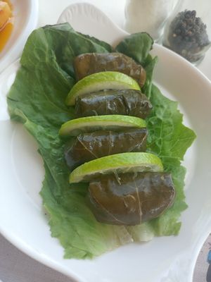 Dolmades at Taverna Amoutsi in Zakynthos