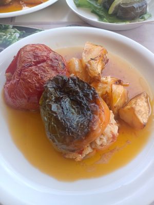 Gemista at Taverna Amoutsi in Zakynthos