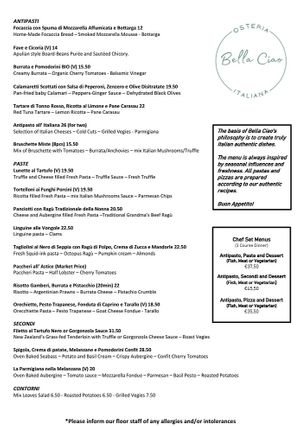  at Osteria Bella Ciao Zuid in Amsterdam