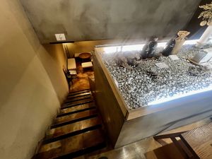 Downstairs seating area available   at Bubu Coffee in Busan