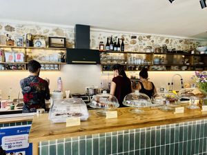 Counter  at Tiny Rebels in Crete