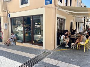 Outside   at Tiny Rebels in Crete