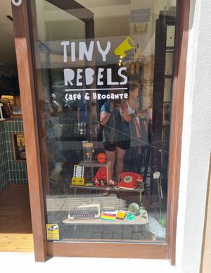 Front of Tiny Rebels at Tiny Rebels in Crete