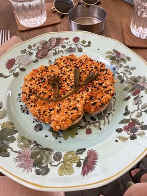 The breakfast was a bit underwhelming   at Tiny Rebels in Crete