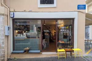 exterior at Tiny Rebels in Crete