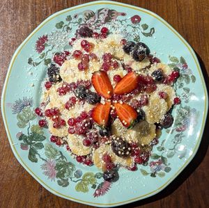 Pancakes at Tiny Rebels in Crete