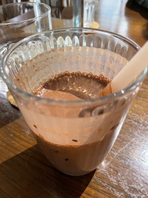 Pure cacao (0 added sugar)  at Tiny Rebels in Crete