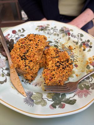 Tofu scramble  at Tiny Rebels in Crete