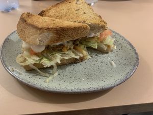 Vegan sandwichh  at Casa Castanho - Barra in Salvador