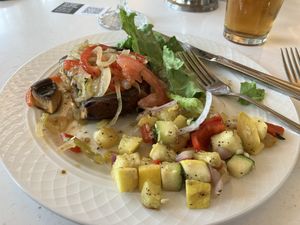   at Mammoth Dining Room in Yellowstone National Park