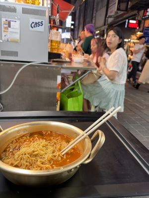 Vegan Ramen Street Food  at Aha! in Seoul