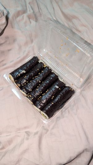 gimbap at Aha! in Seoul