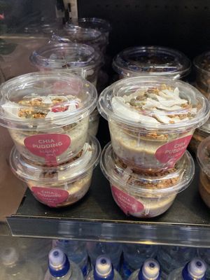 Chia pudding made of almond milk  at KEF - Maika'i in Keflavik