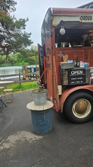 Coffee truck at Smooch Coffee Stand in Sapporo