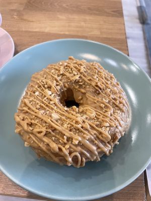 Peanut donut   at La Donuteria in Dubai