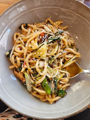 udon noodles at Chilai 1030 in Vienna