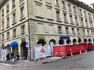 outside at Reformhaus Ruprecht - Loeb in Bern