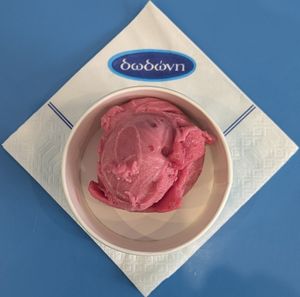 raspberry at Dodoni in Crete