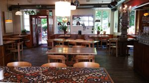 Interior at Brasserie Lorraine in Bern