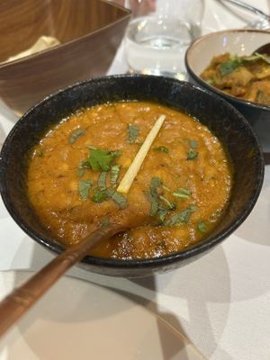 Lentil dal tadka   at Curry Y Canela in Madrid