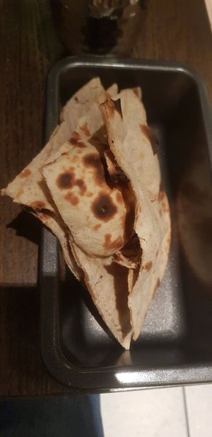 Vegan Roti at Dakwala Bombay Canteen in Newcastle Upon Tyne