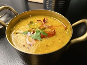 Tarka the Otter Darrrrrrling  at Dakwala Bombay Canteen in Newcastle Upon Tyne