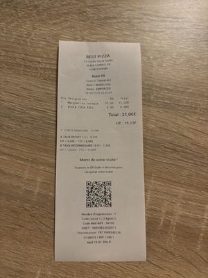   at BEST PIZZA in Cannes