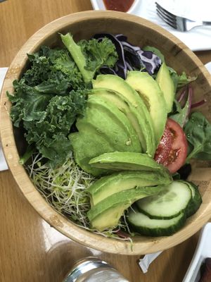 S1 avocado salad   at Veggie Heaven in Somerset