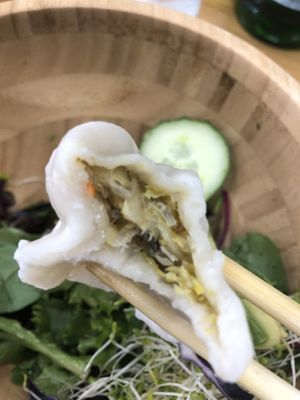 A6 steamed dumpling   at Veggie Heaven in Somerset