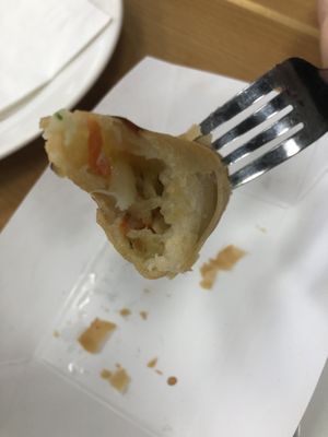 Spring roll   at Veggie Heaven in Somerset
