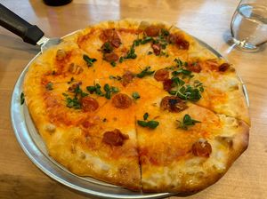 Margherita Pizzaa  at Andare in Seattle