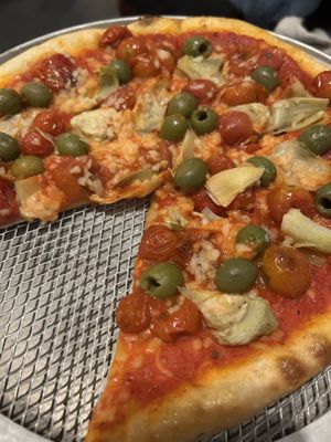 Vegan Vegetable Pizza   at Andare in Seattle