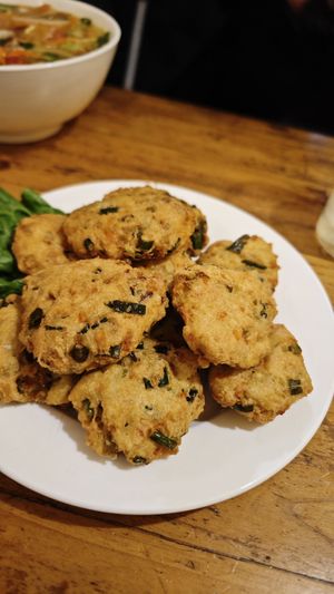 Sapa Vegan Kitchen's Fried Tofu (Dau Chien Xau Ot) at Sapa Vegan Kitchen in Sapa
