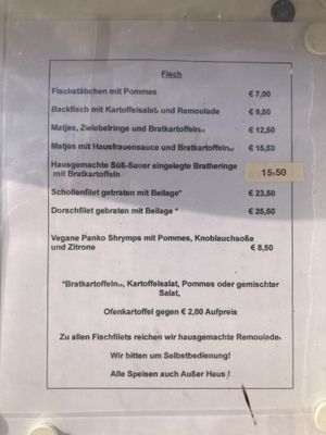   at ESCHES Strandbistro in Fehmarn