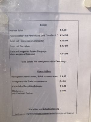   at ESCHES Strandbistro in Fehmarn