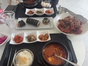   at Loving Hut - Real Love in Seoul