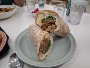 Banh mi   at Loving Hut - Real Love in Seoul