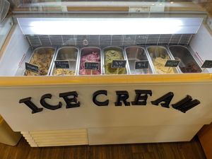 Vegan gelato  at Loving Hut - Real Love in Seoul