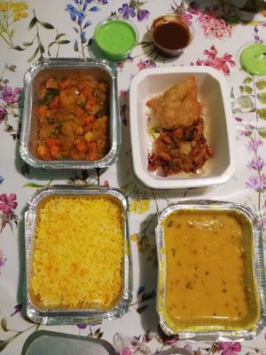 La salsa verde era vegetariana at Gandhi in Padua